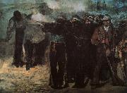 Edouard Manet Study for The Execution of the Emperor Maximillion oil painting reproduction